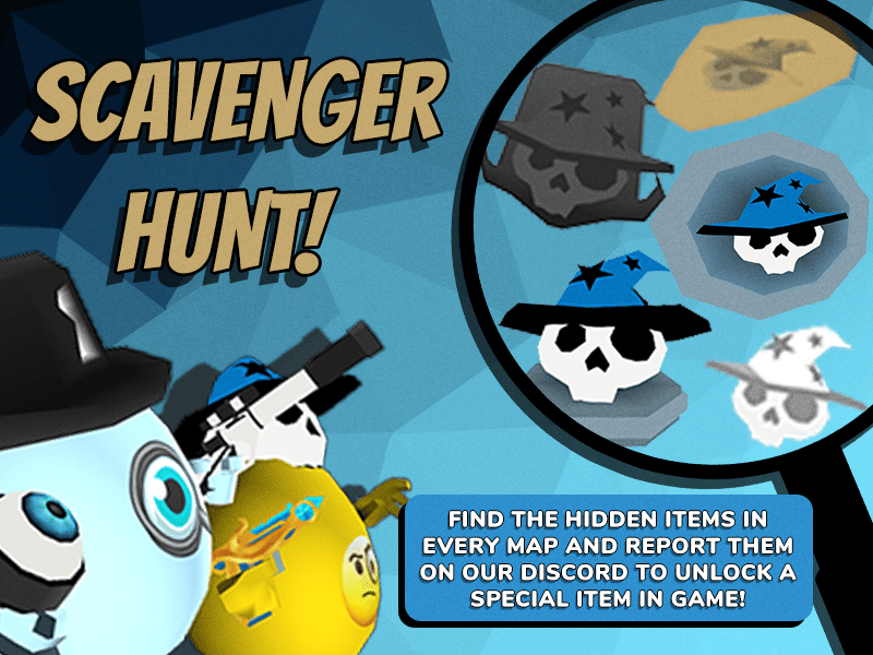 Attention: Scavenger hunt!